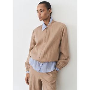 Mango Blazer Chaqueta, Brown, Size M