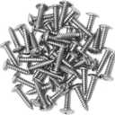 Reliable Hardware Company RH-5134-A Wood Screw, 3/4", Phillips, Zinc
