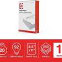 TRU RED Printer Paper, 8.5" x 11", Designed for High-Speed Printers, 92-Brightness