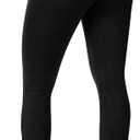 AVAMO Jeggings for Women Stretchy Skinny Jeans Denim Leggings with Pockets Pull on High Waist Tummy Control Trendy Jean (Small, Black)