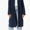 Amazon Essentials Womens Oversized-Fit Cotton Blend Heavyweight Texture Stitch Long Cardigan Sweater, S