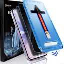 MAGIC JOHN 2 Pack for iPhone 17 6.3 inch Privacy Glass Screen Protector, Auto Dust-Elimination, Bubble Free, Easy Installation