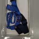 PetSafe Easy Walk Harness for Dogs - Pull-Free Walks - Patented Martingale Loop Design - Front Chest Leash Attachment - Comfort Straps - Breathable Harness Design - Small/Medium, Royal Blue/Navy Blue