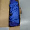 Y- STOP Kids Pod Swing Seat, Hanging Hammock Chair Swing with Inflatable Pillow, Sensory Swing Chair with Pocket for Outdoor and Indoor (Blue and Green)