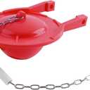 Hibbent Large 3-Inch Toilet Flapper Replacement Compatible with TOTO flapper Model G-Max, THU138S, THU175S and THU331S- Oversized Sealing and Easy to Install