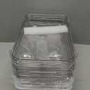 Delamu 2 Sets of 3-Tier Bathroom Under Sink Organizers and Storage, Multi-Purpose Stackable Pantry Organization and Storage, Pull Out Clear Kitchen Bathroom Cabinet Organizer with Movable Dividers (White)