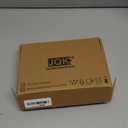 JQK Bathroom Glass Shelf Chrome, Tempered Glass Shower Storage 8 by 5 inches, 304 Stainless Steel Polished Chrome Wall Mount, TGS101L8-CH