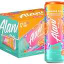 Alani Nu ORANGE KISS, Sugar Free, Low Calorie Energy Drinks, 200mg Caffeine, Biotin, B Vitamins, Zero Sugar, 10 Calories, 12 Fl Oz Cans, 12 Pack