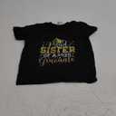 Proud sister of a class of 2025 graduate senior graduation T-Shirt (Black, 3T)