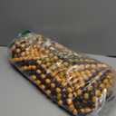 Road Comforts Wood Beaded Seat Cover Back Massage Cushion for Stress Free - Keeps Back from Getting Sweaty While Driving 1PC (Beige)