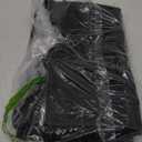 Surblue Caddy Hanging Organizer Bedside Storage Bag for Bunk and Hospital Beds, Black, Small