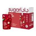 Sugarlolo Konjac Sweet Lychee Jelly Snack - Vegan Jello with Zero Sugar | Only 4 Calories per Pouch | Low Calorie Korean Snacks5.29 Oz (150g) | 10 Pack