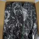 Black Hanging Flowers Faux Hanging Plants Black Artificial Hanging Plant Fake Greenery Faux UV Resistant Hanging Vines Plant for Indoor Outdoor Wedding Halloween Party Fall Wall Room Door Decor