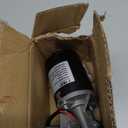 High Torque 24V DC Electric Reversible Gear Motor 50 RPM Right Angle Thread Shaft for Volume Gate Garage Door