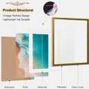 Vintage 20x24 Picture Frame, Antique Gold Photo Frames with Plexiglass Front,Ornate 20x24 Frame Display 16x20 with Mat or 20 x 24 Picture Frame Without, Wall Dcor,1 Pack,Green