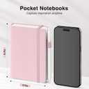 Pocket Small Notebook Journals, 8 Pack (8 Pastel Color) Mini Notebook 3.7x5.7 Journaling Notebooks for Women Men, A6 Hardcover Lined Note Pads with Pens for Work, Business, Travel Journal, Office Supplies
