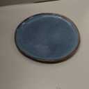 AmorArc Ceramic Dinnerware Sets for 8, 24Pcs Plates and Bowls Sets Dishes, Ceylon Blue