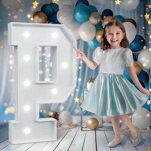 Marquee Letters 3 Feet Tall, Cool White Light Up Letters P, Large Marquee Letter for Birthday Anniversary Graduation Party Decoration, Prom Letters for Graduations DecorDIY Kits