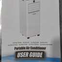 SereneLife 8000 BTU Portable Air Conditioner, Small AC Unit with Dehumidifier and Fan, Mini AC Unit with 350 Sq. Ft. Coverage, Timer Settings Up to 24 Hours and Window Mount Kit for Room (White)