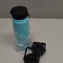 22oz Stainless Steel Bottles with 3 Lids Sport Insulated Water Bottle,Turquoise