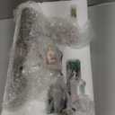 Wesiti 8 Pcs Easter Resurrection Scene Set Jesus Nativity Scene and Cross Decoration Tomb Easter Scen Cross Jesus Tomb Tray Spring Christian Figurine Gifts for Religious Home Office Tabletop