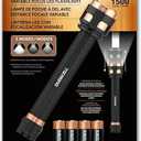 DURACELL Durabeam Ultra Variable Focus LED Flashlight 1500 Lumens with 3 Modes, Black