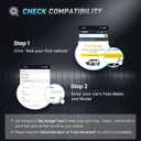 Engine Air Filter, CA12295 Compatible with Subaru Crosstrek 2018-2024, Forester/Ascent 2019-2024, Outback/Legacy 2020-2024, Impreza 2017-2024, WRX 2022-2024, Flexible Panel Air Filter