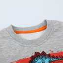Baby Toddler Boy's Cotton Crewneck Sweatshirt Christmas Clothing 1-7Y (Gray)
