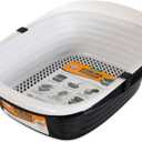 Arm & Hammer Cat Boxes for Indoor Cats with Microban, Sifting Litter Box, Scoop Free Cat Litter Tray, USA Made (Black)