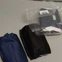 wegreeco Washable Dog Diapers - Washable Male Dog Belly Wrap - Pack of 3 - (Black, Charcoal, Navy, Medium)