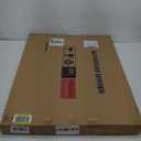 Black Metal Framed Bathroom Mirror for Wall, 36X24 Inch Rounded Rectangle Mirror, Matte Black Bathroom Vanity Mirror Farmhouse, Anti-Rust, Hangs Horizontally or Vertically