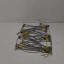 SCC SZ 327 Super  Cable Tire Chain for Passenger Cars, Pickups, and SUVs - Set of 2,Silver