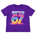 67 Halloween Girls Witch Six Seven 6 7 Brainrot Meme Kids T-Shirt, S