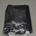 AIHUKOCY Women Hollow Out Eyelet Button Down Lapel V Neck Long Sleeve Ruffle Flowy Solid Oversized Loose Mini Shirt Dress small