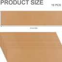 Dunzoom 15 Pcs Cardboard Spray Shield Paint 36 x 9 Inches Paint Spray Shield Painters Tool for Trim Walls, Doors, Floors House Painting Supplies, 1 Count