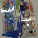 8 Toy Figures & Playsets, 2 Inch Play Peoples Set, Early Development Family Figurines for Kids, Pretend Play Toys for Children 3+ (23Pcs)
