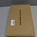 Set of 3 Linen Decorative Books for Home Decor,Modern Faux Decorative Book Stack for Decoration,Fashion Design Fake Books for Coffee Table/Bookshlef/Mantel Decor (Camel)