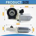 80-03129-90 Power Step Running Board Motor Kit, Replacement for AMP Research Step Running Board Motor #Replace A10049-113, 80-03129-90