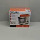 11-Speed 5.5 QT Touchscreen Stand Mixer with LED and timer 11-Speed 5.5 QT 3 IN 1 Electric Mixer for Kitchen, Black and Gray