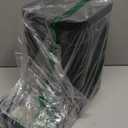 Garnder Pet Automatic Dog Water Dispenser Gravity Waterer with Stainless Steel Bowl Water Dispenser 6.5L Large Capacity Water Feeder for Dogs Cats Pets, BPA-Free Noise-Free (Black, 6.5L)