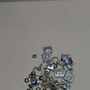 MOTO4U Quick Release D-Ring Race Fasteners 17mm Chrome Silver (10 Pack) (Sliver)