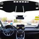 Amazon.com: SENSHINE for Toyota RAV4 Accessories 2019 2020 2021 2022 2023 2024 2025 Dashboard Cover Center Console Cover Dash Mat Carpet Protector Sunshield Cover Custom Fit, Gray Trim : Automotive