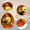 Halloween Ghost Bubble Bath Lamp  Cute Spooky LED Night Light for Bathroom, Bathtub, or Halloween Party Dcor2pcs