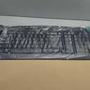 Logitech MK335 Quiet Wireless Keyboard and Mouse Combo - Black/Silver Keyboard and Mouse Combo Wireless, Ambidextrous