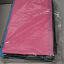 Ansook Plastic Legal Size Hanging File Folders,12 Pack Extra Capacity File Folders Hanging with Tabs,Heavy Duty 1" Expandable Legal Filing Cabinet Folders,File Frame Hanging File Organizer (1" Expansion-assorted Color)