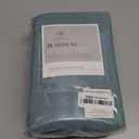 Danjor Linens Bed Sheet Set Queen Size for Hot Sleepers, Hotel Premium Sheets with 4 Pillowcases, Lightweight Brushed Microfiber Deep Pockets, Breathable Cooling 6 Piece Bedding Sets, Spa Blue