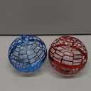 Flying Orb Ball Toys 2 Pack, Soaring Hover Boomerang Spinner Hand Controlled Mini Drone Cosmic Globe Spinning Kids Adults Outdoor Fly Toy Birthday Gift Cool Stuff for Boys Girls 6 7 8 9 10+ Year Old (Blue+red)