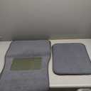 FH Group F14403GRAY Gray Carpet Floor Mat with Heel Pad (Deluxe)