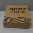 Travertine Decorative Bowl - 7.8" Diameter & 2 Height - Key Bowl for Entryway Table - Organic Modern Centerpiece - White/Gray