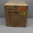 GROWNEER Bathroom Fan with Bluetooth Speaker, 110/160 CFM 1.0 Sone Bathroom Exhaust Fan with Heater, Powerful Oversize Exhaust Fan with Light & Remote, 9 RGB Modes, 1500lm 3-CCT & Nightlight